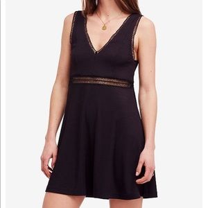 Free people black mini dress
